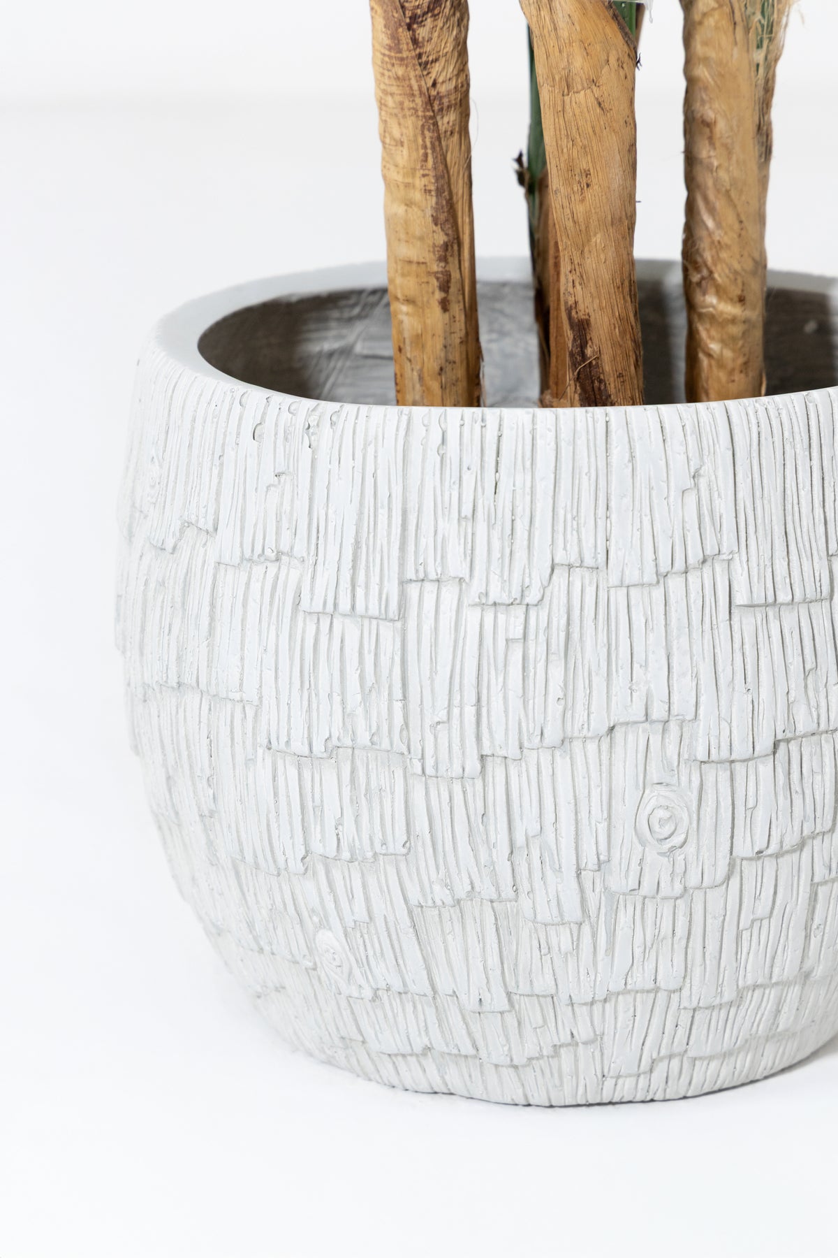 Glass Texture Pot Elevate Your Space with a Textured Fiberglass Pot – Homekode