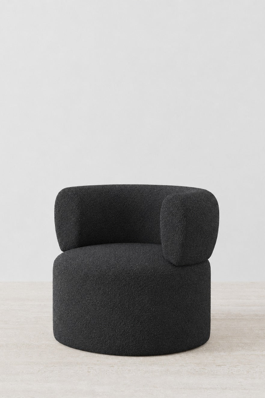 Odelia Charcoal Sofa Arm Chair