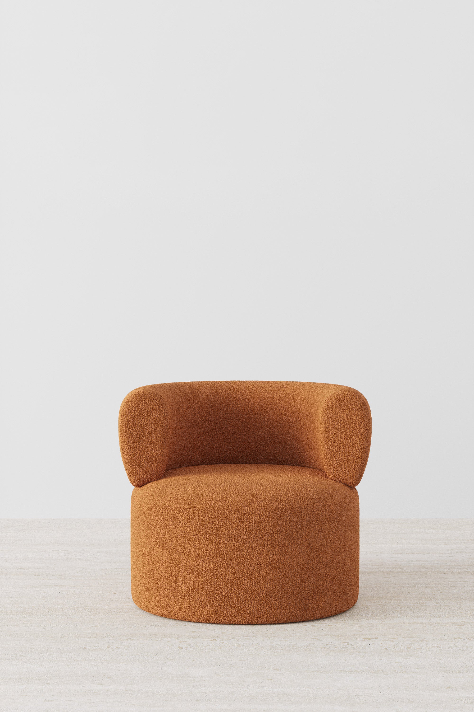 Odelia Terracotta Orange Sofa Arm Chair