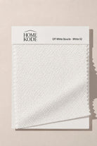 Off White Boucle - White 02