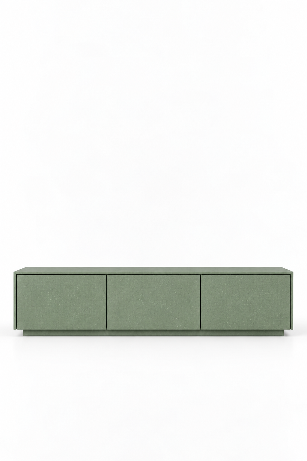 Orelvane Sage Green Microconcrete TV Unit