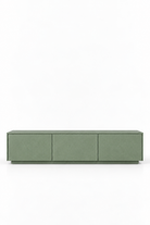 Orelvane Sage Green Microconcrete TV Unit