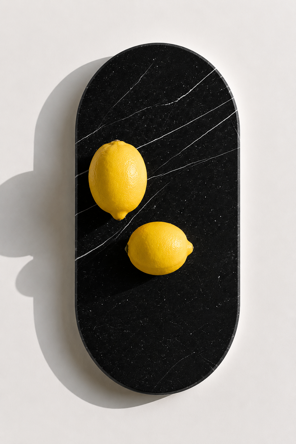 Orlina Black Marquina Marble Cutting Board
