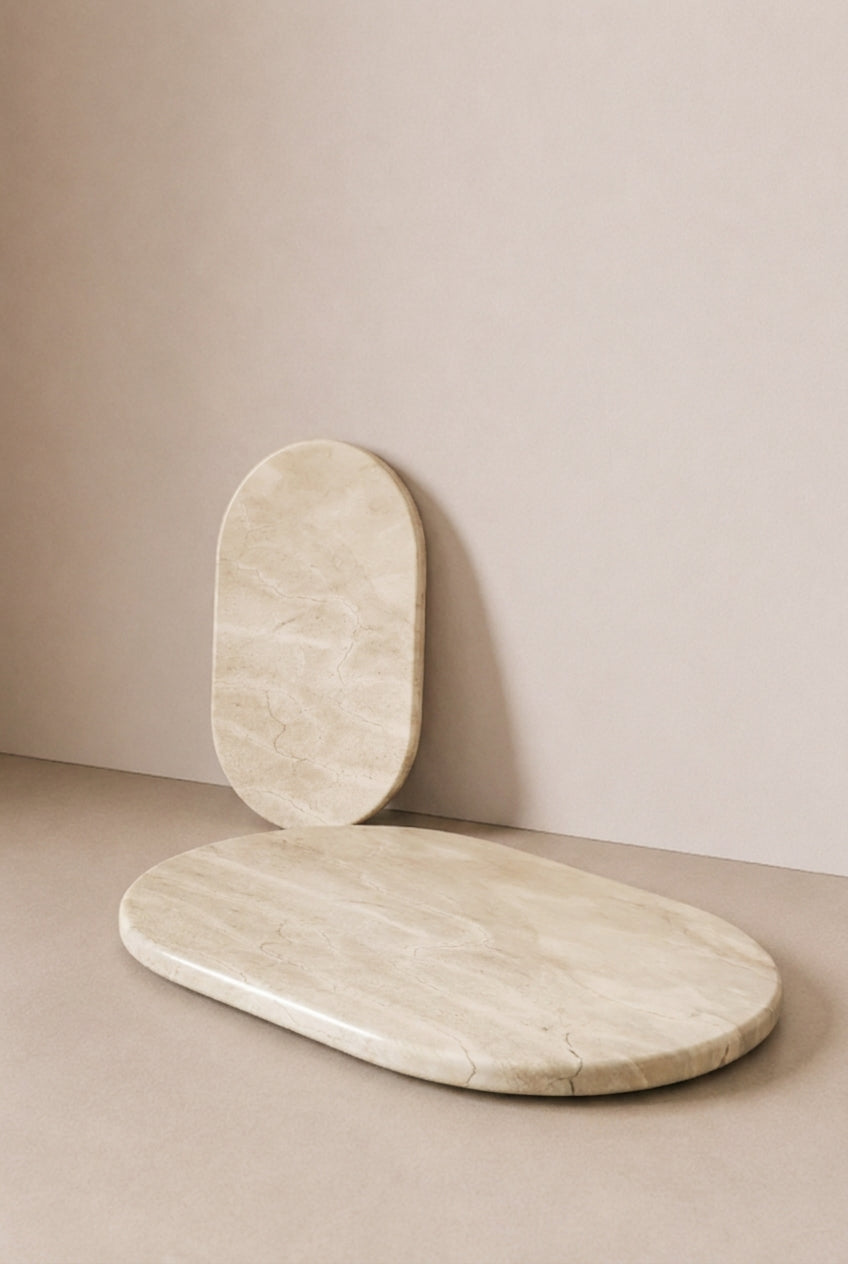 Orlina Crema Marfil Marble Cutting Board
