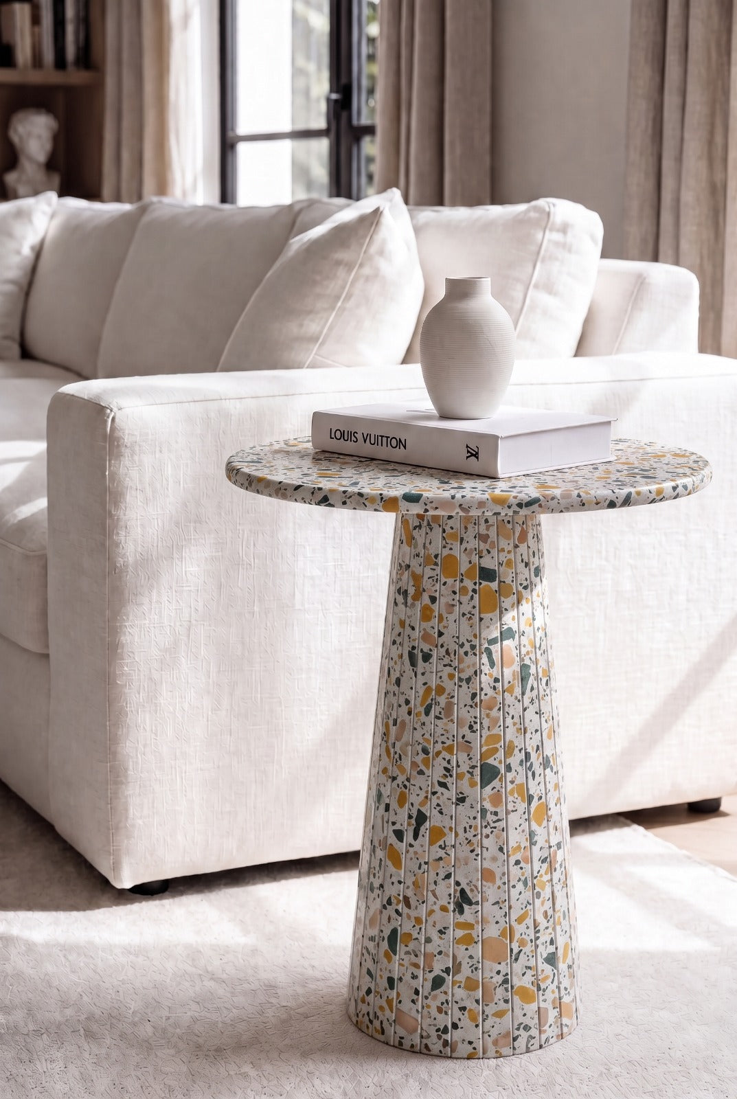 Rayne Venetian Terrazzo Side Table