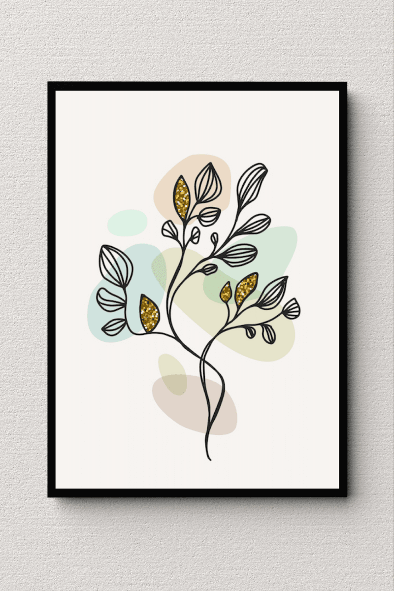 Rhythmic Flora Wall Art