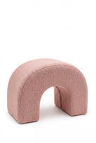Rumi Mink Blush Arch Ottoman (60x45 CM)
