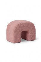 Rumi Mink Blush Arch Ottoman (60x45 CM)