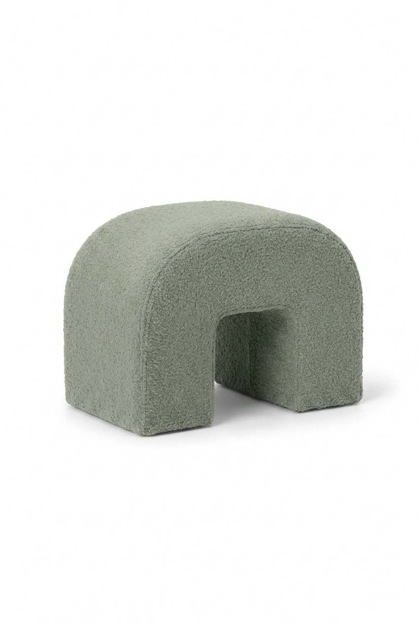  Rumi Soft Sage Arch Ottoman (60x45 CM)