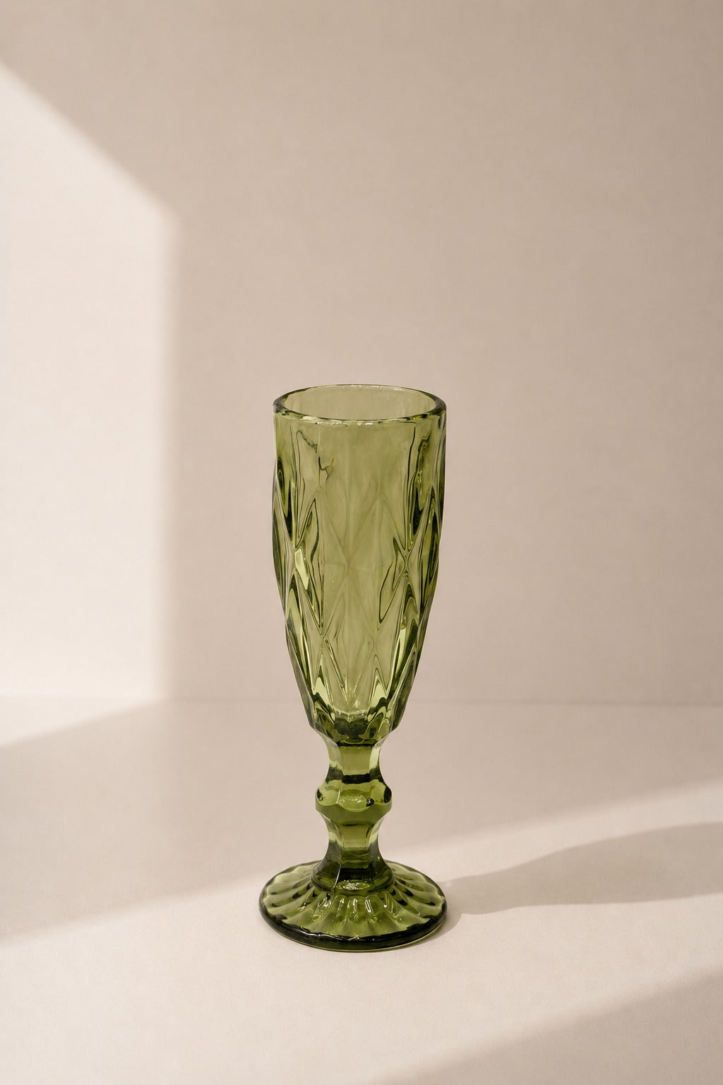 Rynessa Green Goblet Decorative Glass Vase (Set of 6)