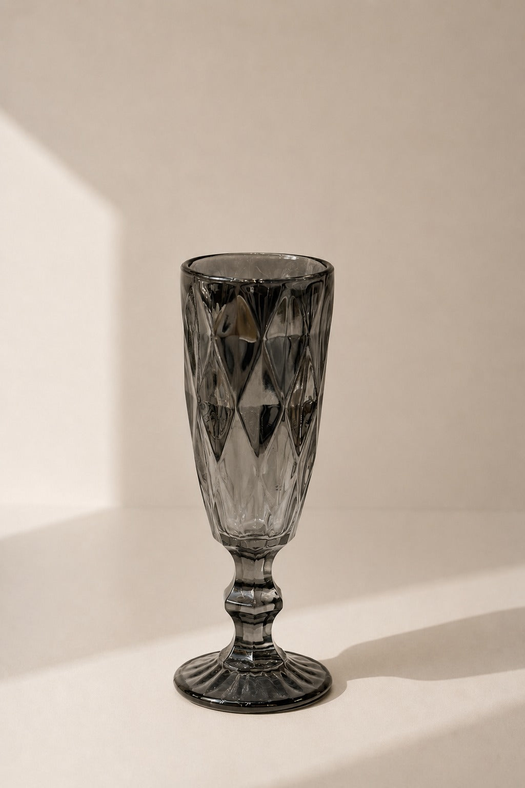 Rynessa Grey Goblet Decorative Glass Vase (Set of 6)