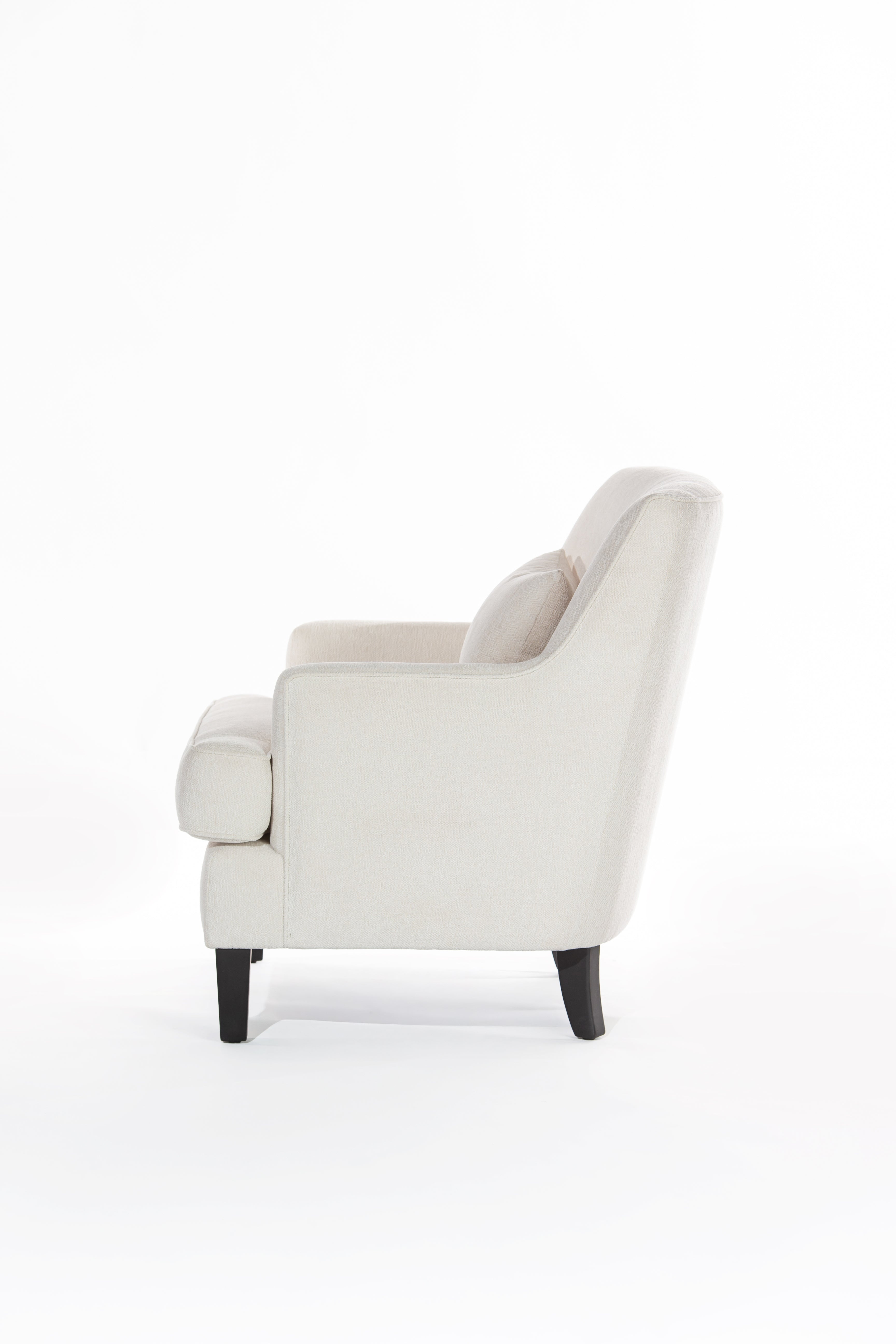 Sabela Stone Ivory Lounge Chair