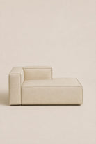 Safa Light Beige Chaise Lounge