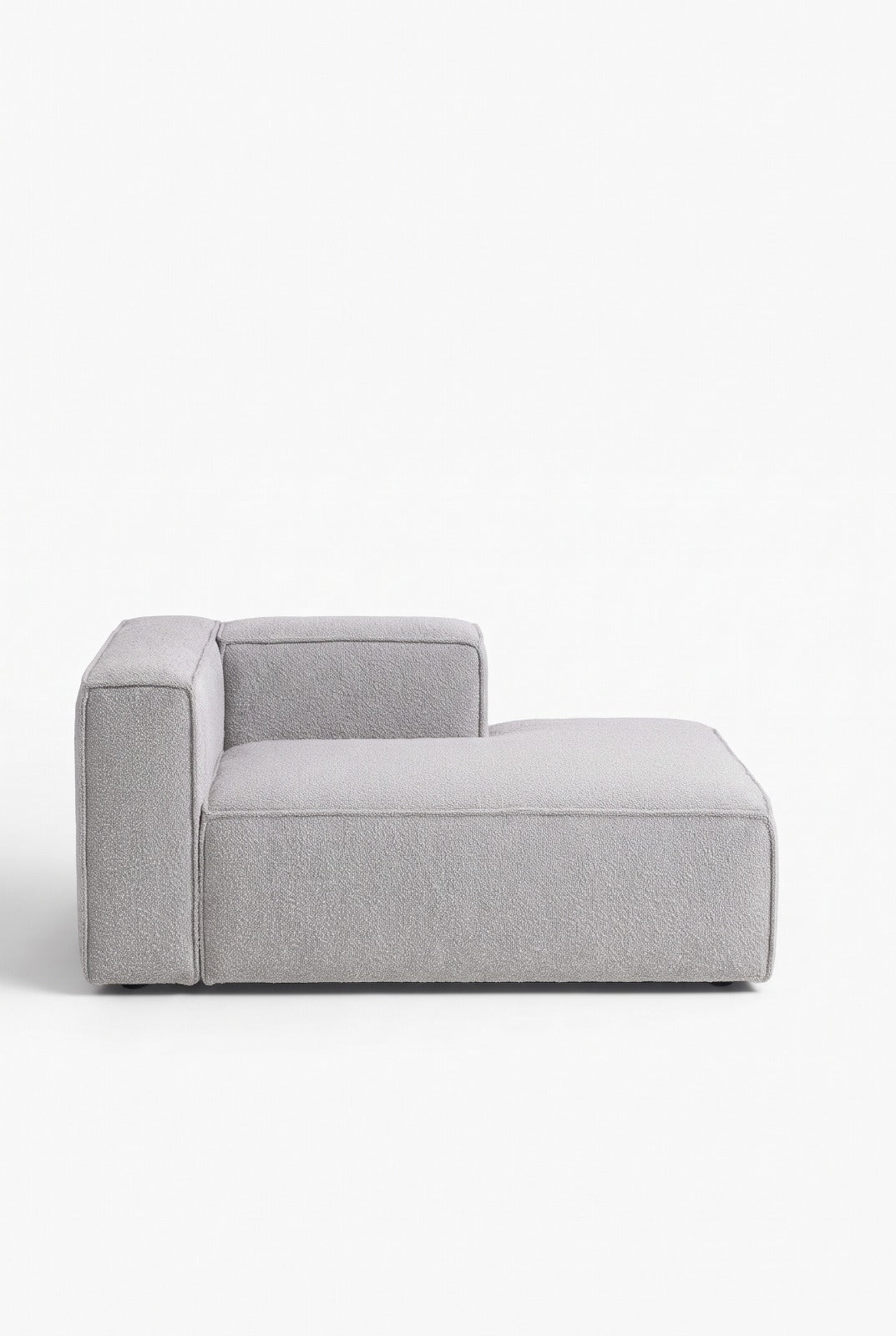 Safa Light Grey Chaise Module
