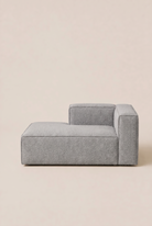 Safa Light Grey Chaise Module