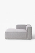 Safa Light Grey Chaise Module