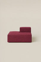 Safa Maroon Chaise Module