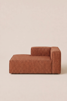 Safa Warm Terracotta Chaise Module
