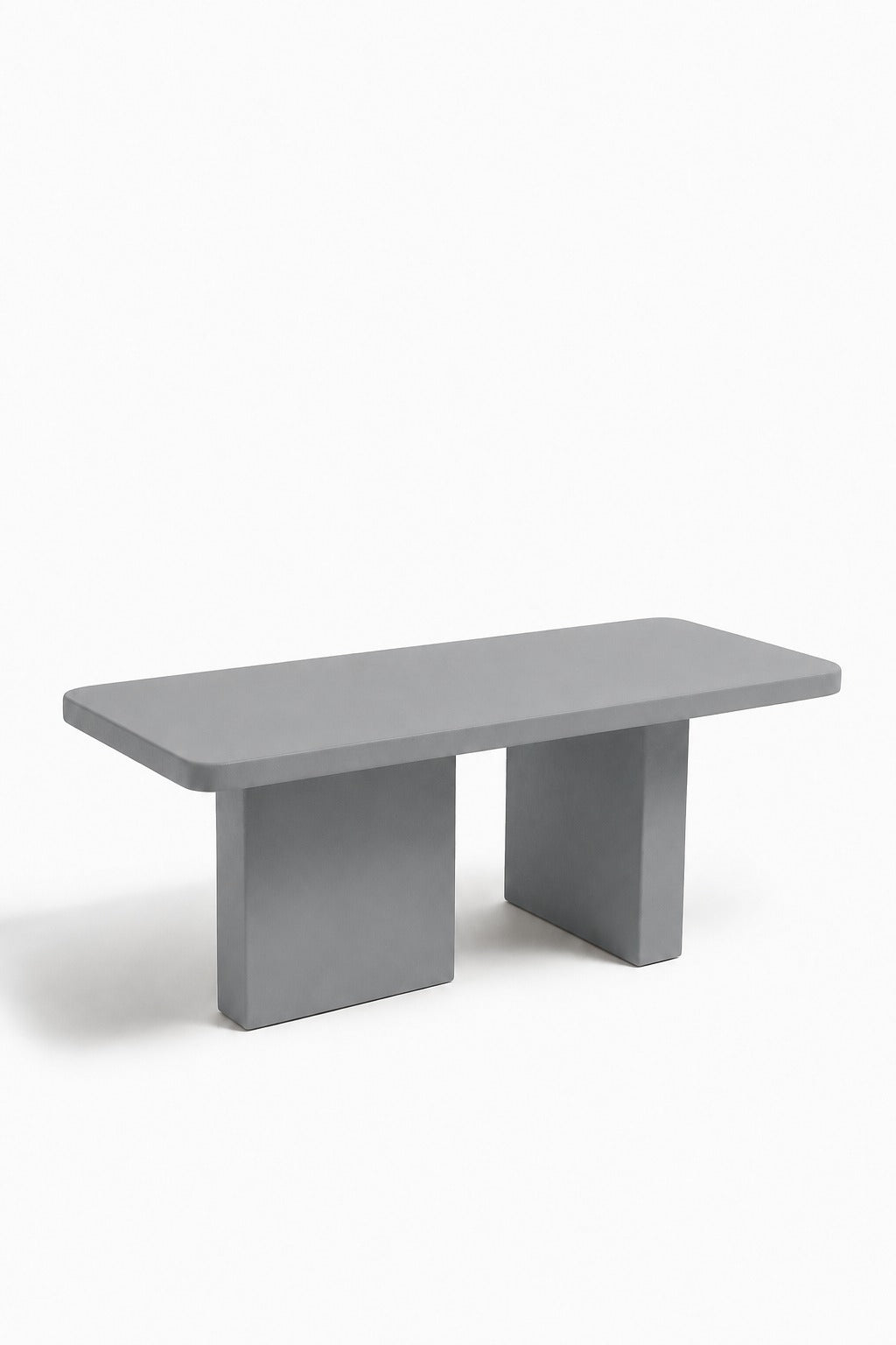 Santorini Ash Grey Microconcrete Dining Table