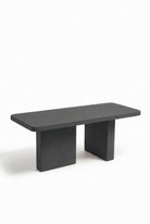 Santorini Midnight Grey Microconcrete Dining Table