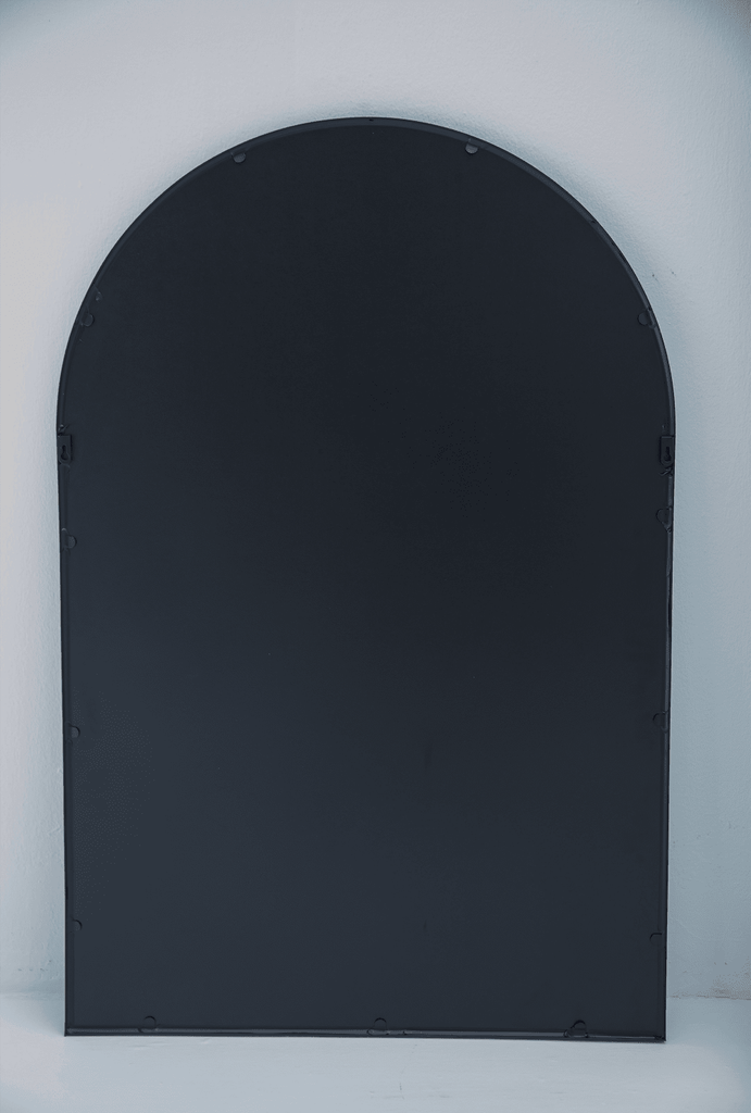 Black Arch Vanity & Console Wall Mirror (2 Sizes)