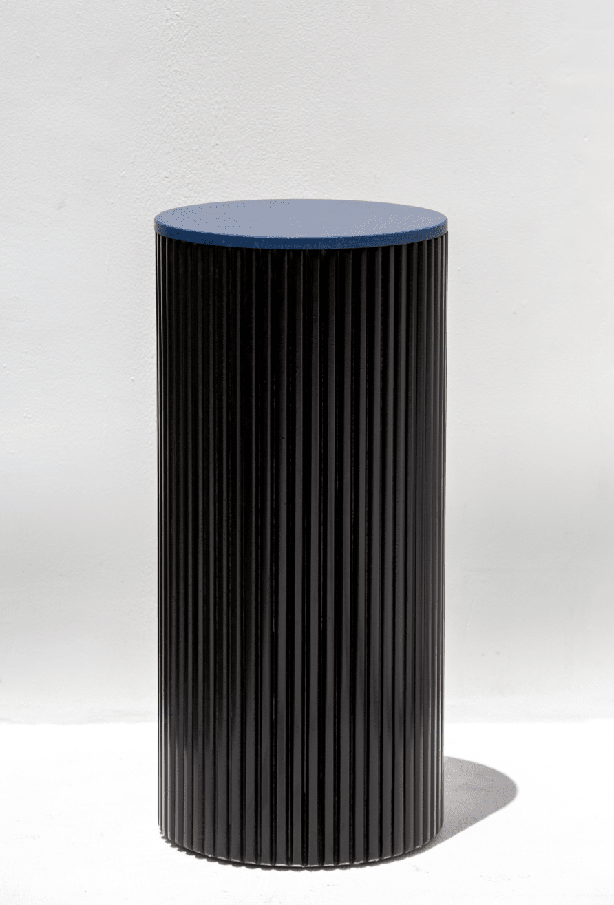 Alora Black Wooden Plinth With Multiple Tops