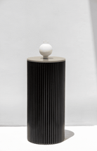 Alora Black Wooden Plinth With Multiple Tops Brown Quz 