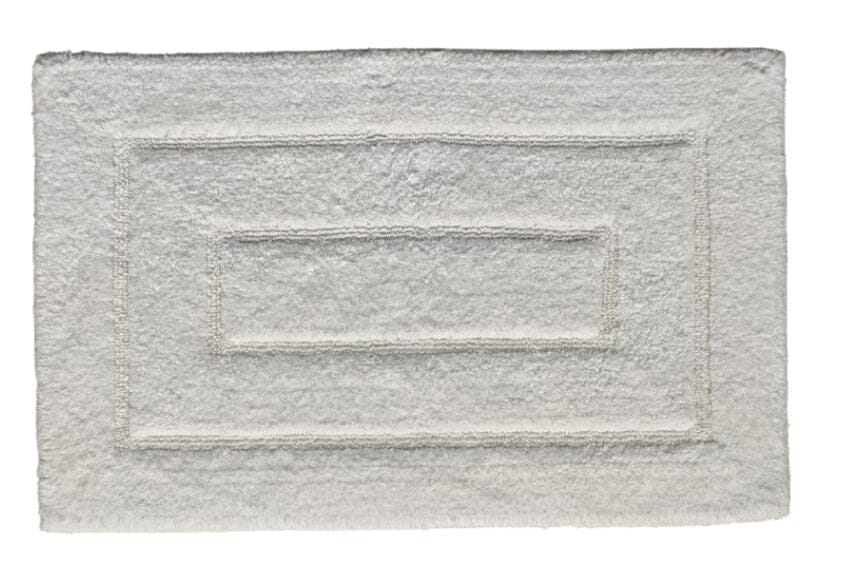 Geometric Bleach White Bath Mat (60x90 CM)