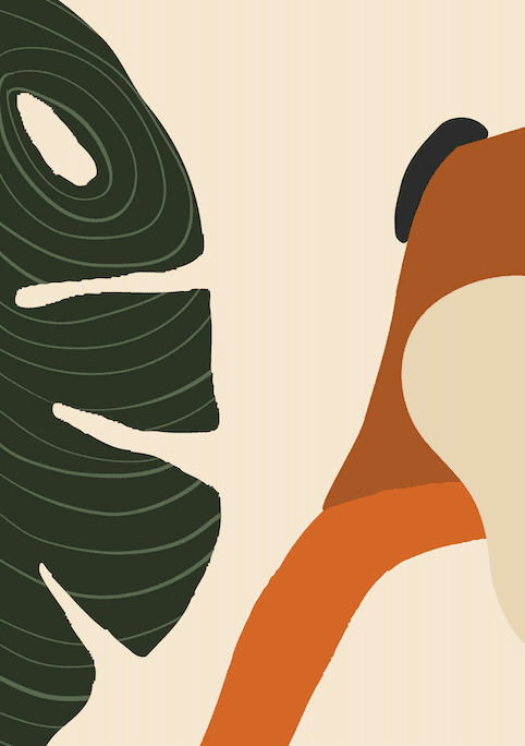 Tropical Tapestry Wall  