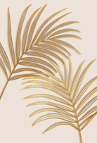 Gilded Fronds Wall