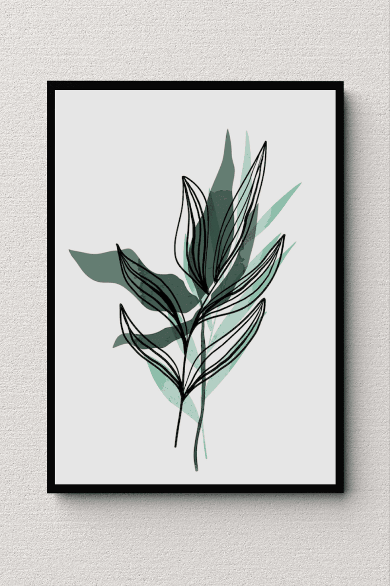 Serene Flora Wall Art III