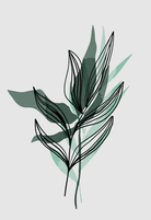 Serene Flora Wall III 