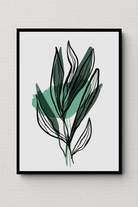 Serene Flora Wall Art II