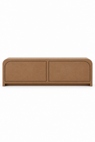 Sorevin Brown Microconcrete Shoe Cabinet
