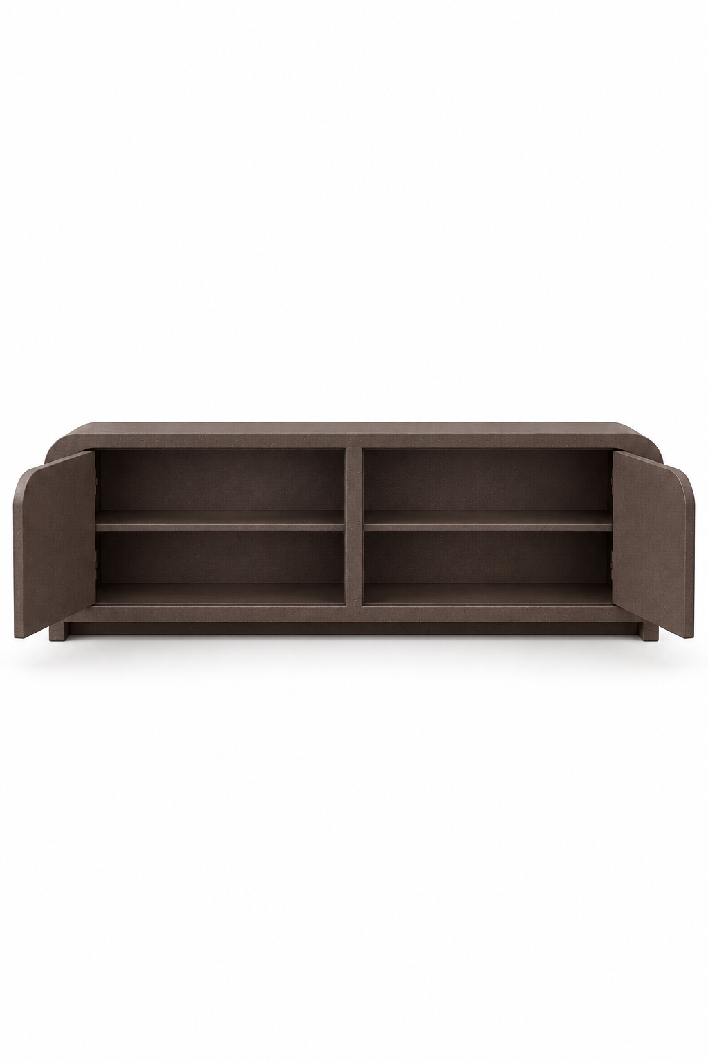 Sorevin Mocha Microconcrete Shoe Cabinet