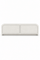 Sorevin Off White Microconcrete Shoe Cabinet