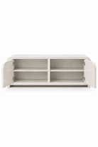 Sorevin Off White Speckled Microconcrete Shoe Cabinet
