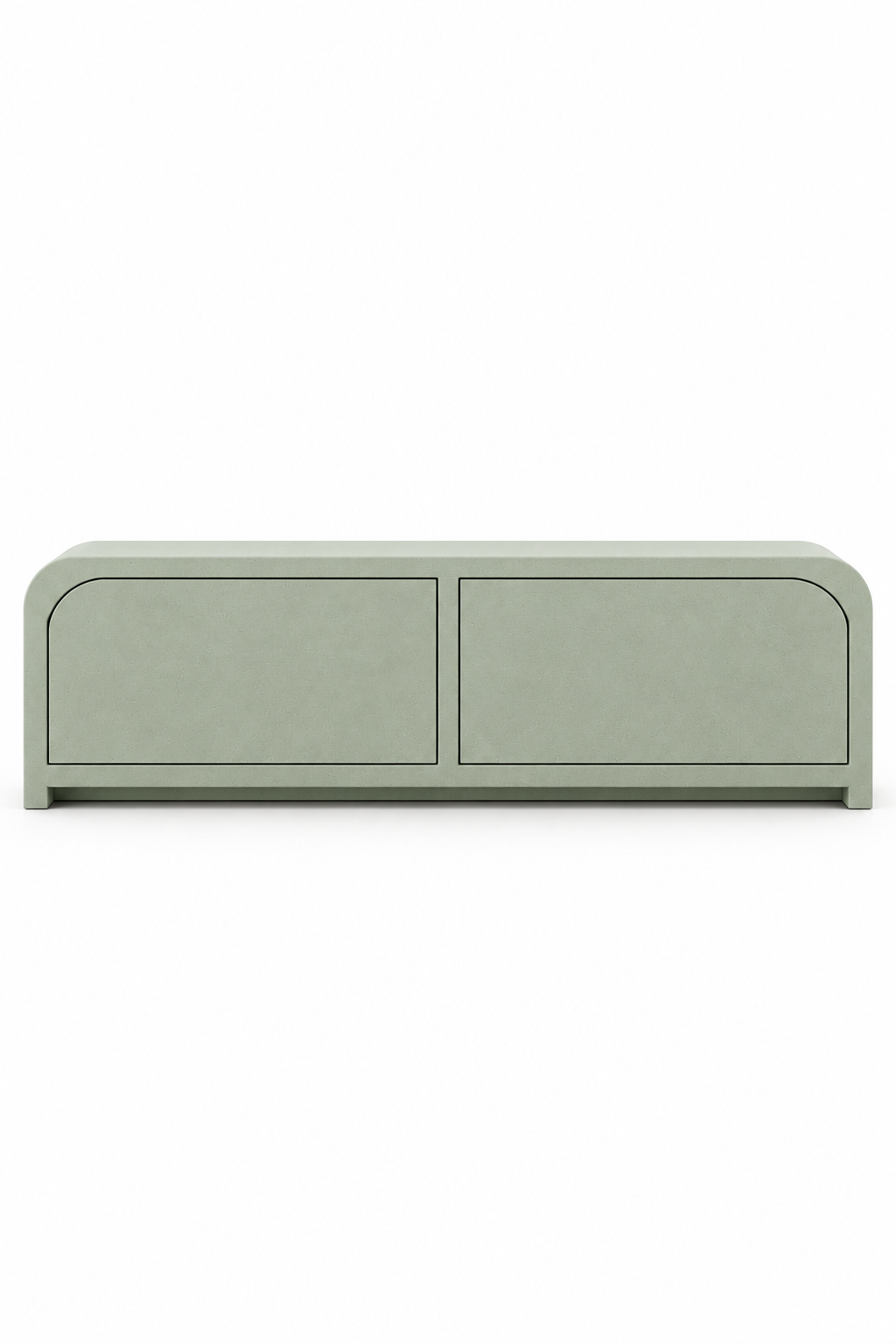 Sorevin Pistachio Green Microconcrete Shoe Cabinet