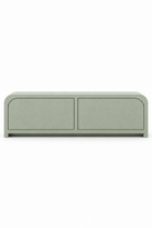 Sorevin Pistachio Green Microconcrete Shoe Cabinet
