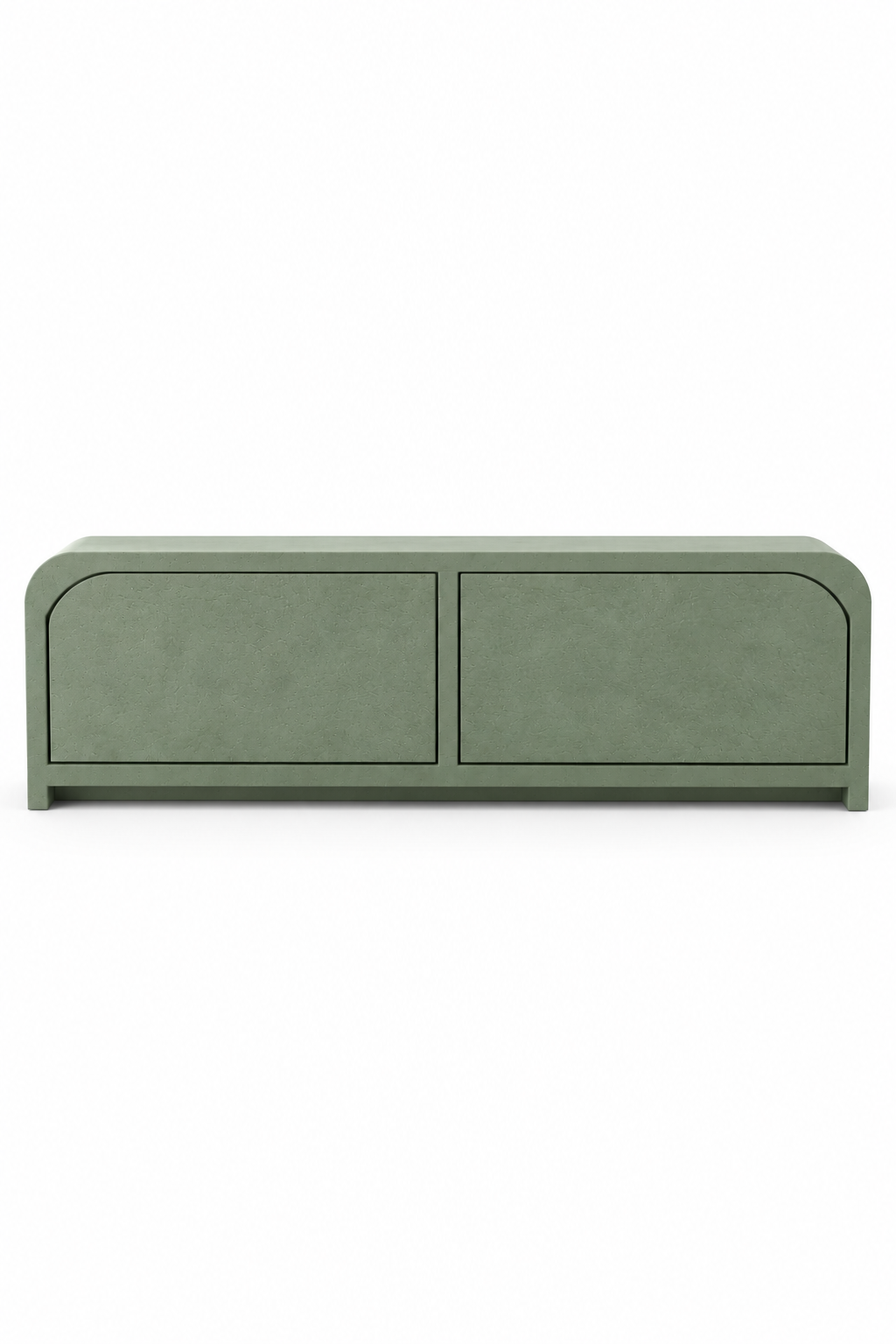 Sorevin Sage Green Microconcrete Shoe Cabinet
