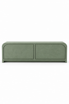 Sorevin Sage Green Microconcrete Shoe Cabinet