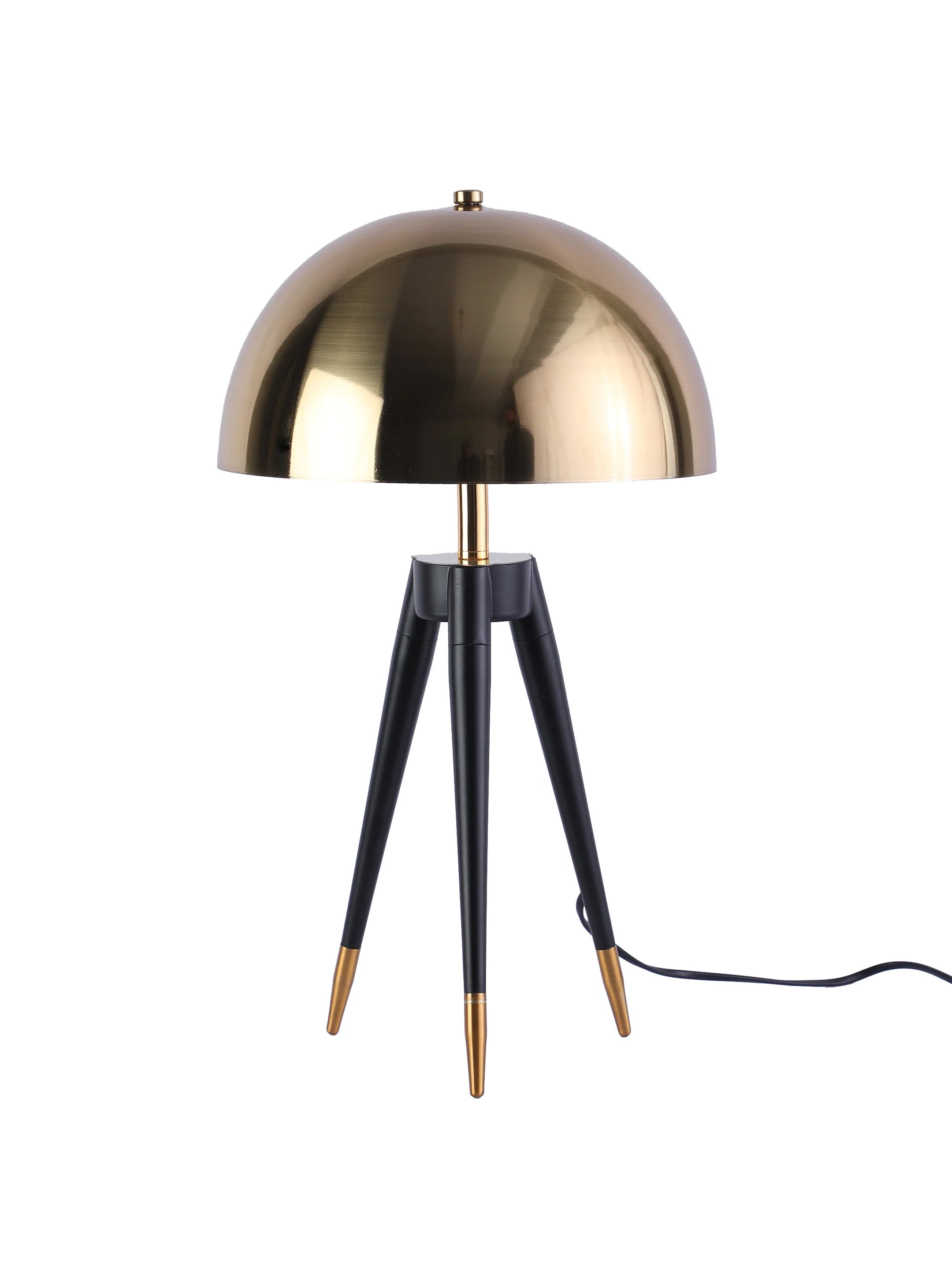 Black and Top Gold Table Lamp Home  