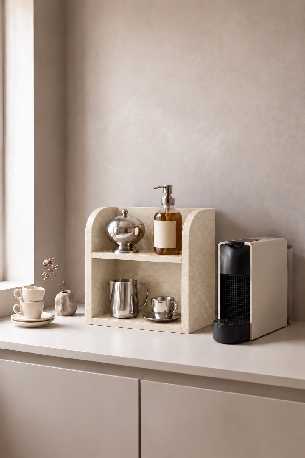 Talven Crema Uno Marble Organizer