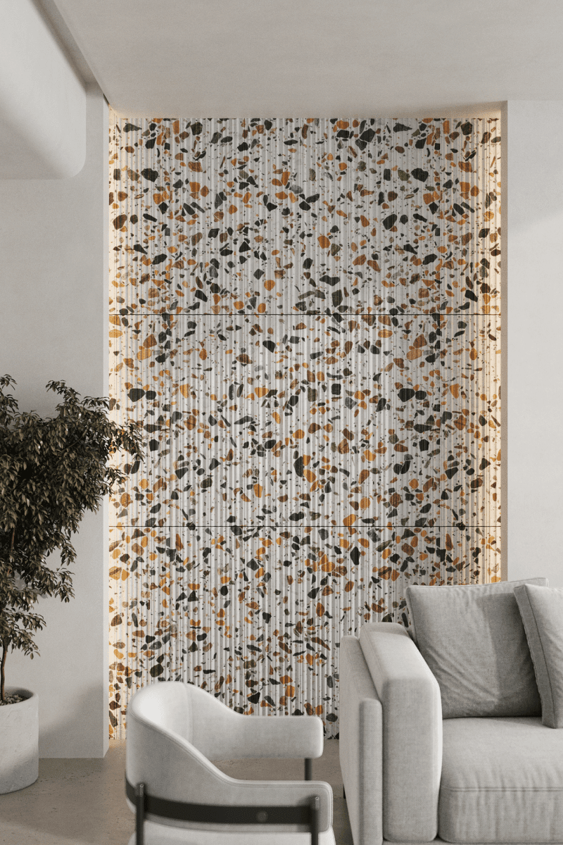 Autumn Harvest Terrazzo Wall Panel Homekode 