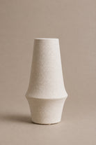Tivora White Ceramic Vase
