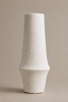 Tivora White Ceramic Vase