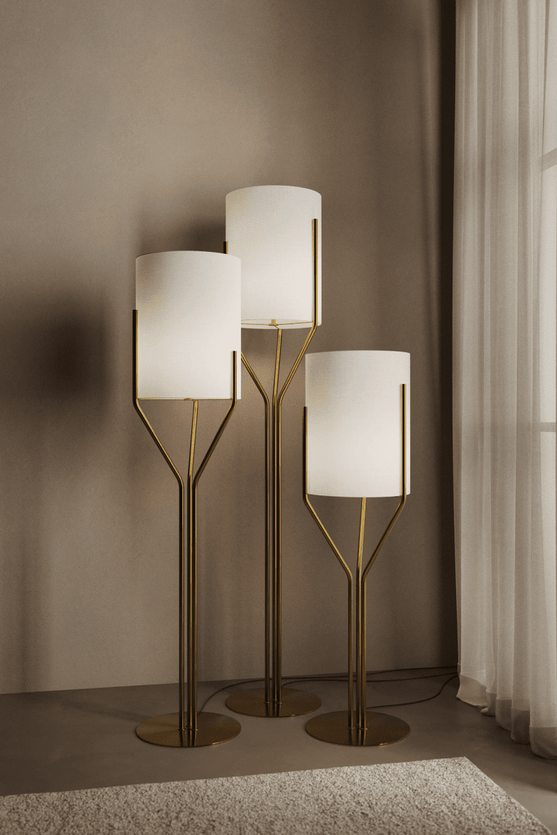 Golden Branch Floor Lamp (3 Sizes)