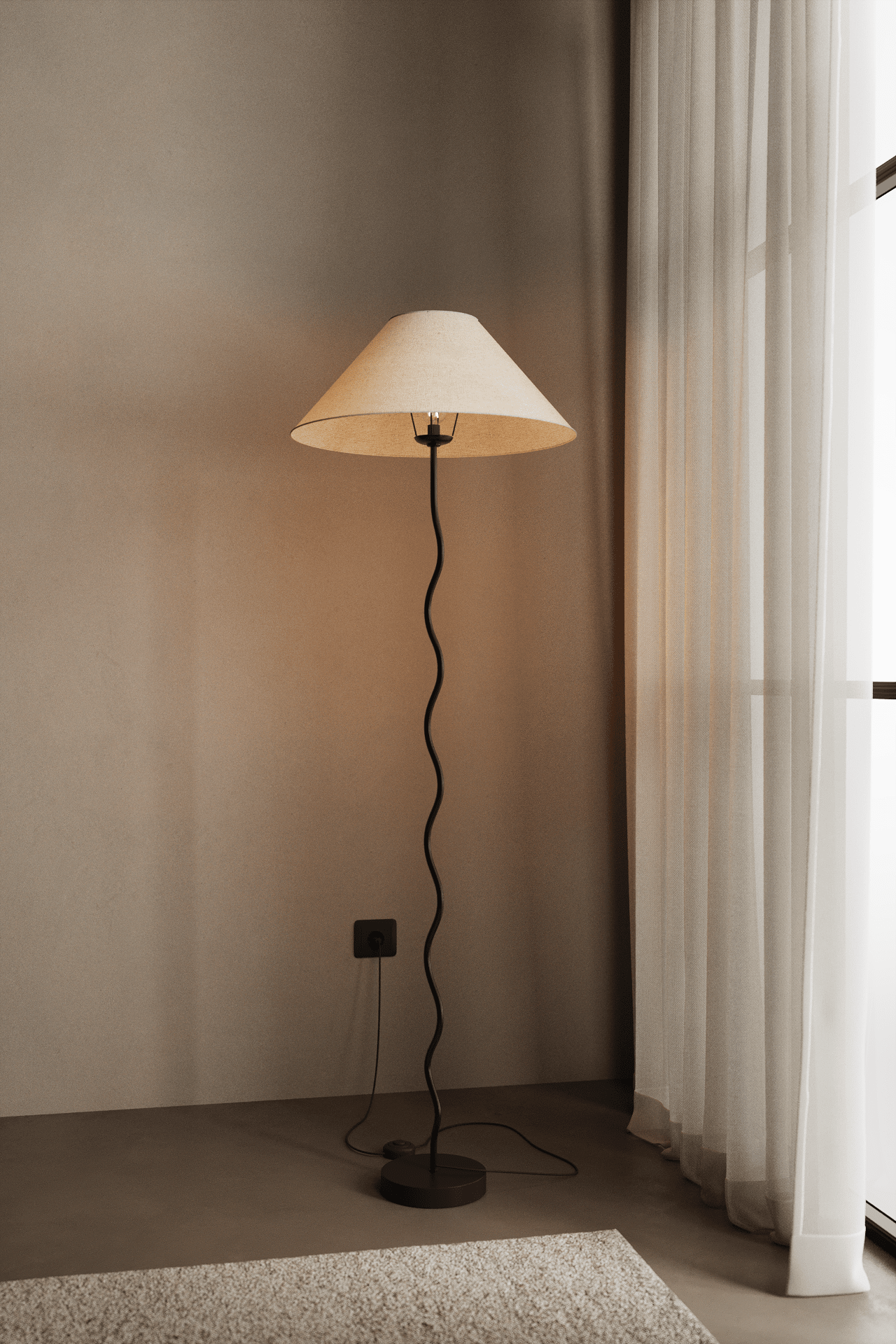 SineWave Floor Lamp FAB02 