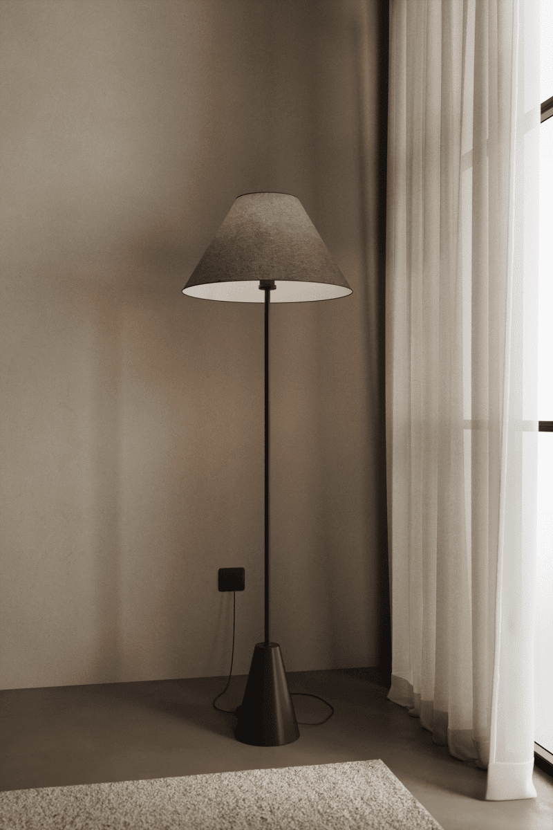 Midnight Pinnacle Floor Lamp 