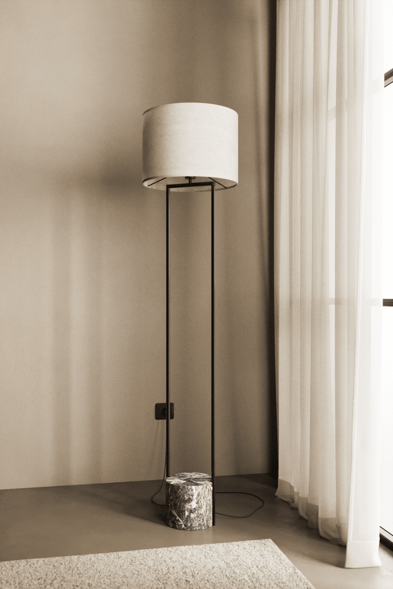 Modern Monolith Floor Lamp 